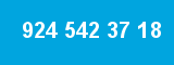 924 542 37 18